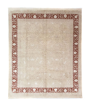 Designer tæppe - 295 x 250 cm - brun