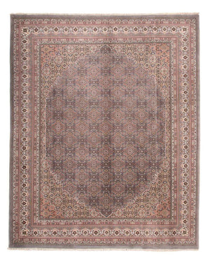 Orientalsk tæppe - Bijar - Indus - 299 x 248 cm - mørkebrun