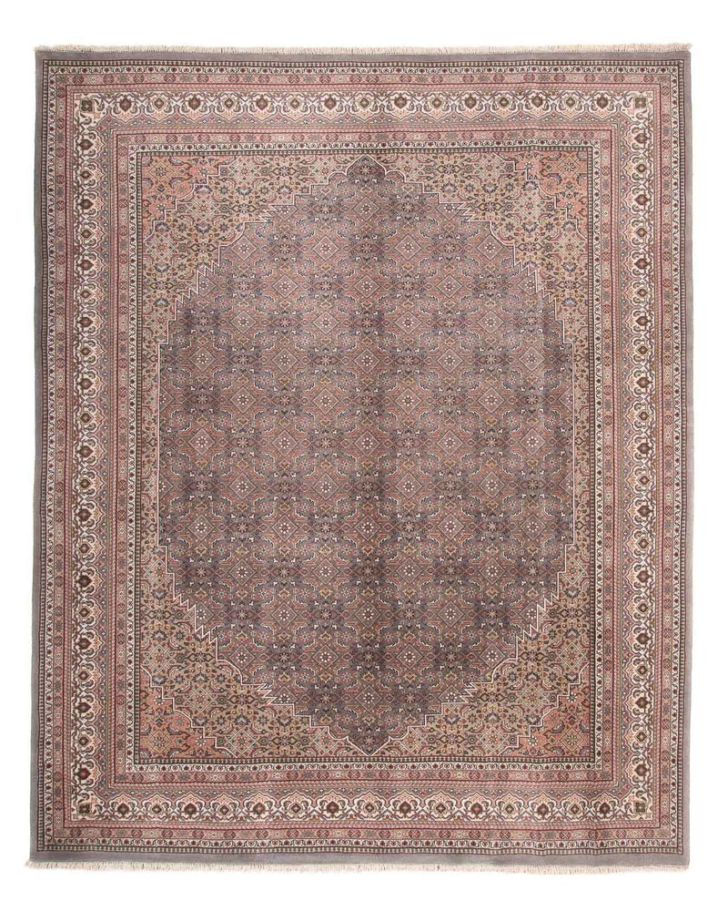 Orientalsk tæppe - Bijar - Indus - 299 x 248 cm - mørkebrun