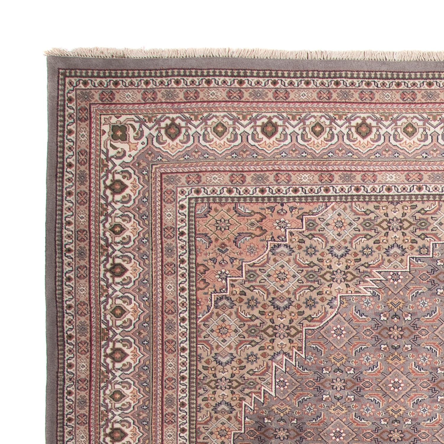 Orientalsk tæppe - Bijar - Indus - 299 x 248 cm - mørkebrun