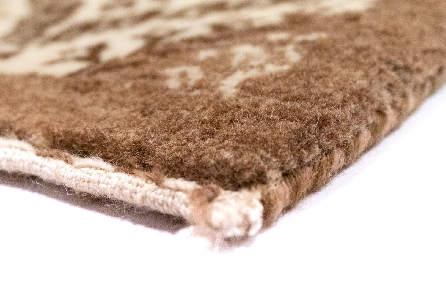 Gabbeh Tæppe - Loribaft Persisk - 242 x 168 cm - brun