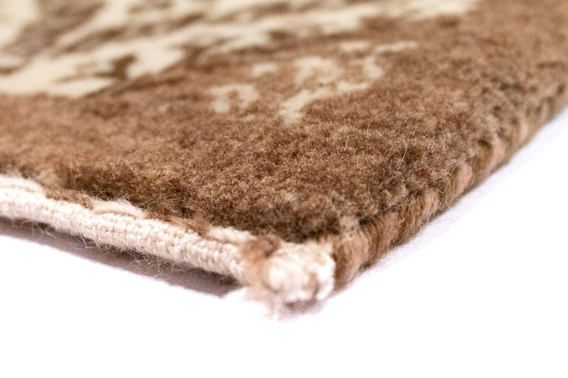 Gabbeh Tæppe - Loribaft Persisk - 242 x 168 cm - brun