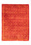 Gabbeh Tæppe - Loribaft Persisk - 235 x 174 cm - rød