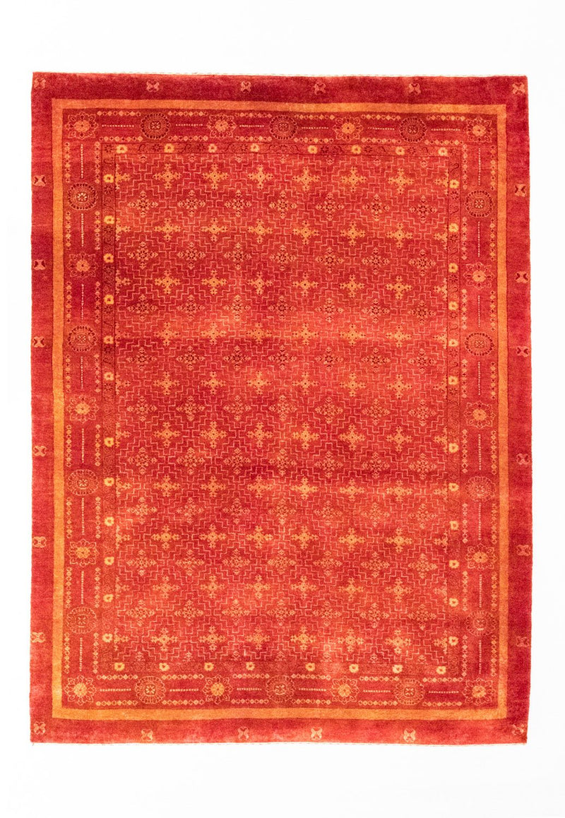 Gabbeh Tæppe - Loribaft Persisk - 235 x 174 cm - rød