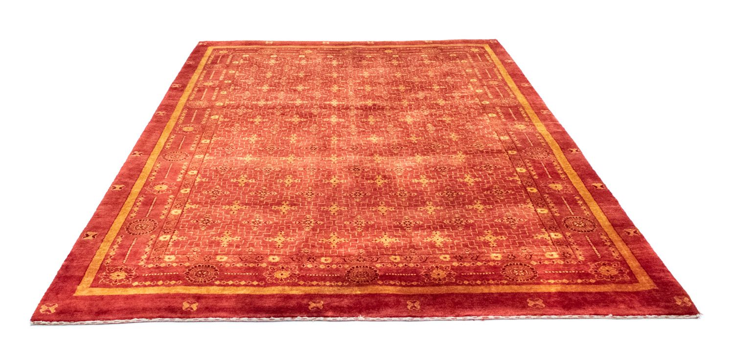 Gabbeh Tæppe - Loribaft Persisk - 235 x 174 cm - rød