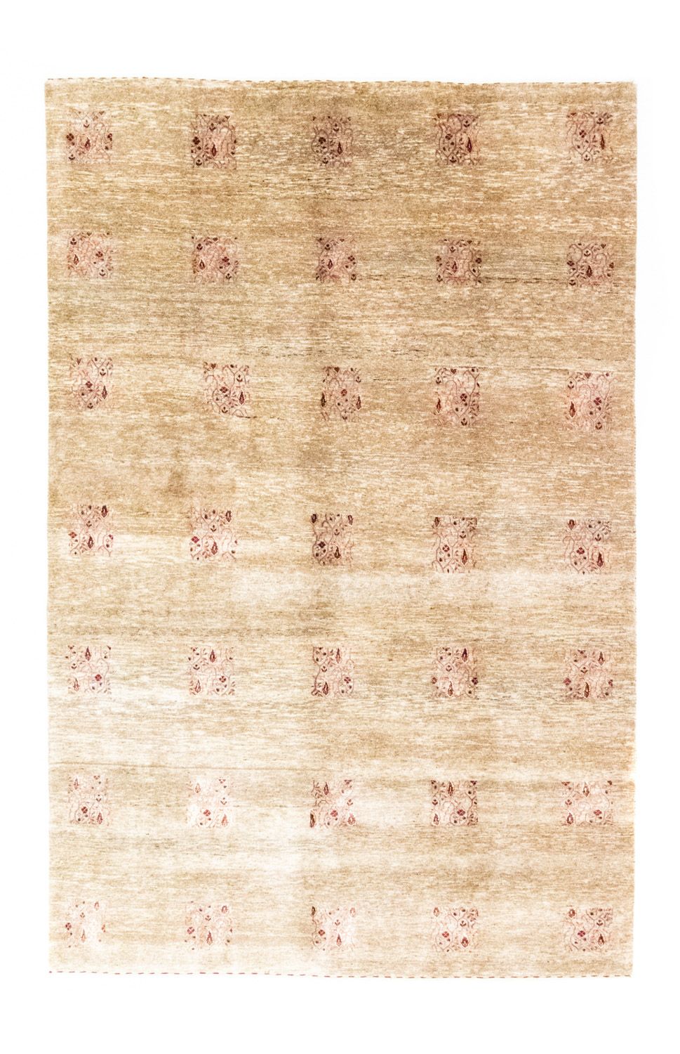 Gabbeh Tæppe - Loribaft Persisk - 258 x 166 cm - beige