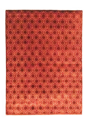 Gabbeh Tæppe - Loribaft Persisk - 242 x 172 cm - orange