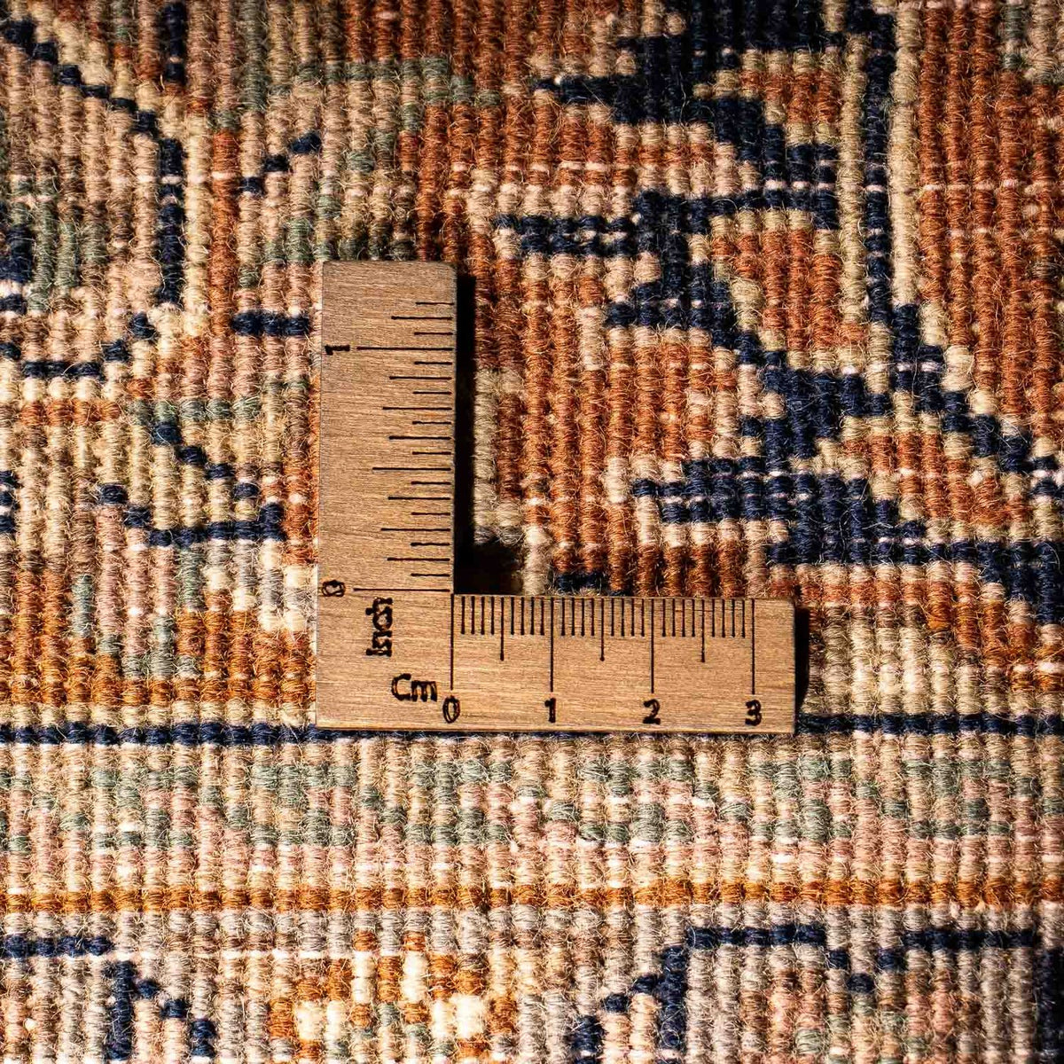 Orientalsk tæppe - Bijar - Indus - 242 x 173 cm - beige