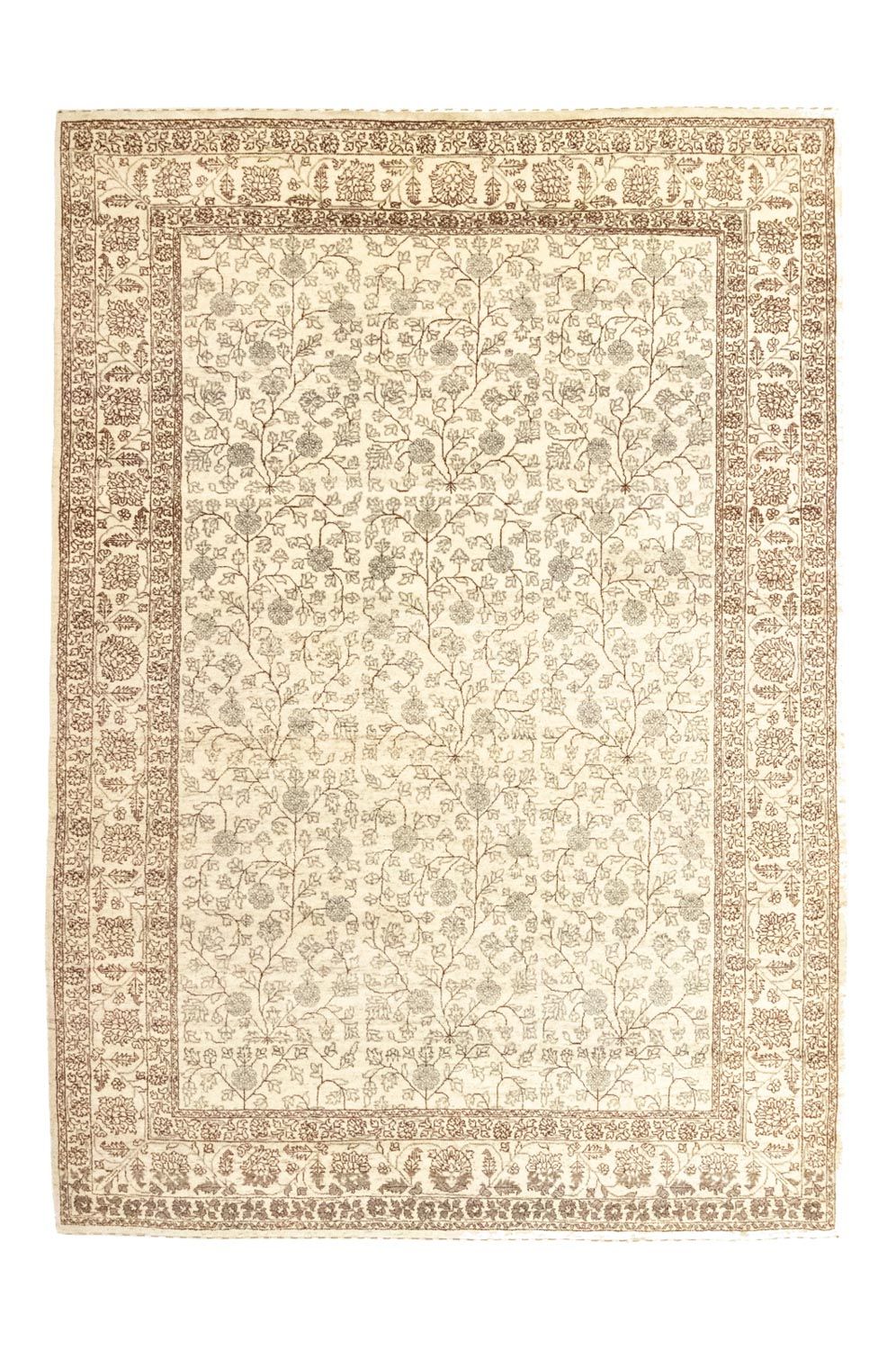 Gabbeh Tæppe - Loribaft Persisk - 241 x 175 cm - beige