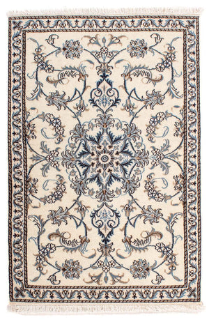 Persisk tæppe - Nain - 137 x 90 cm - beige