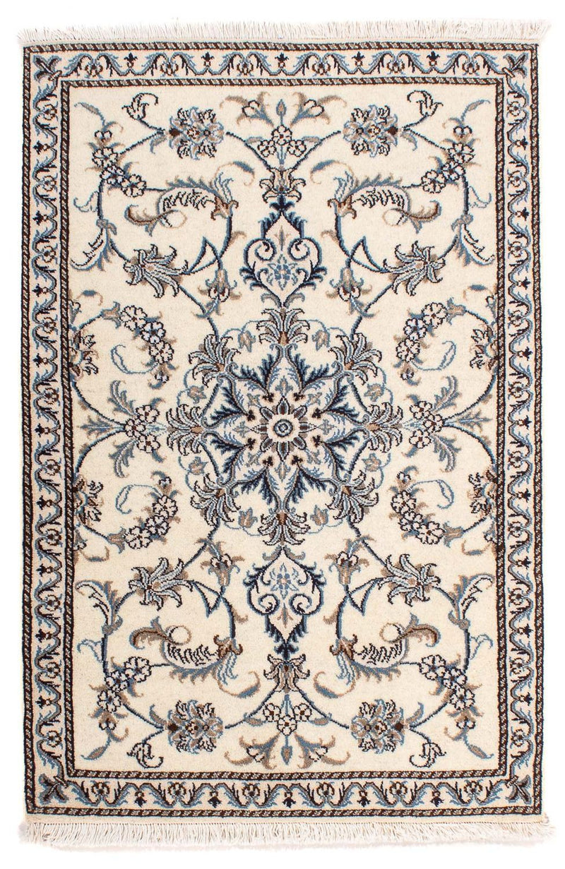 Persisk tæppe - Nain - 137 x 90 cm - beige