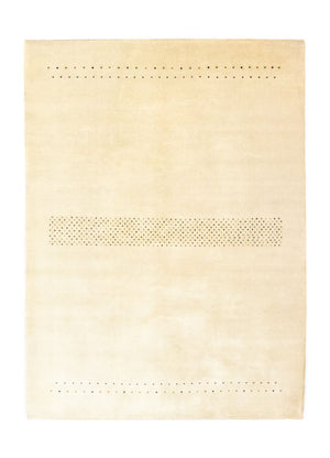 Gabbeh Tæppe - Loribaft Persisk - 238 x 175 cm - beige