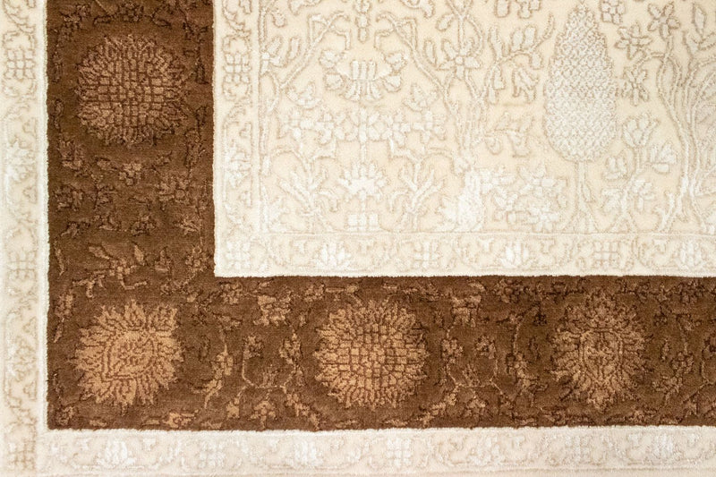 Designer tæppe - 240 x 173 cm - beige