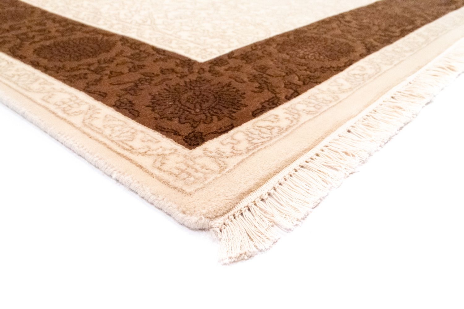 Designer tæppe - 240 x 173 cm - beige