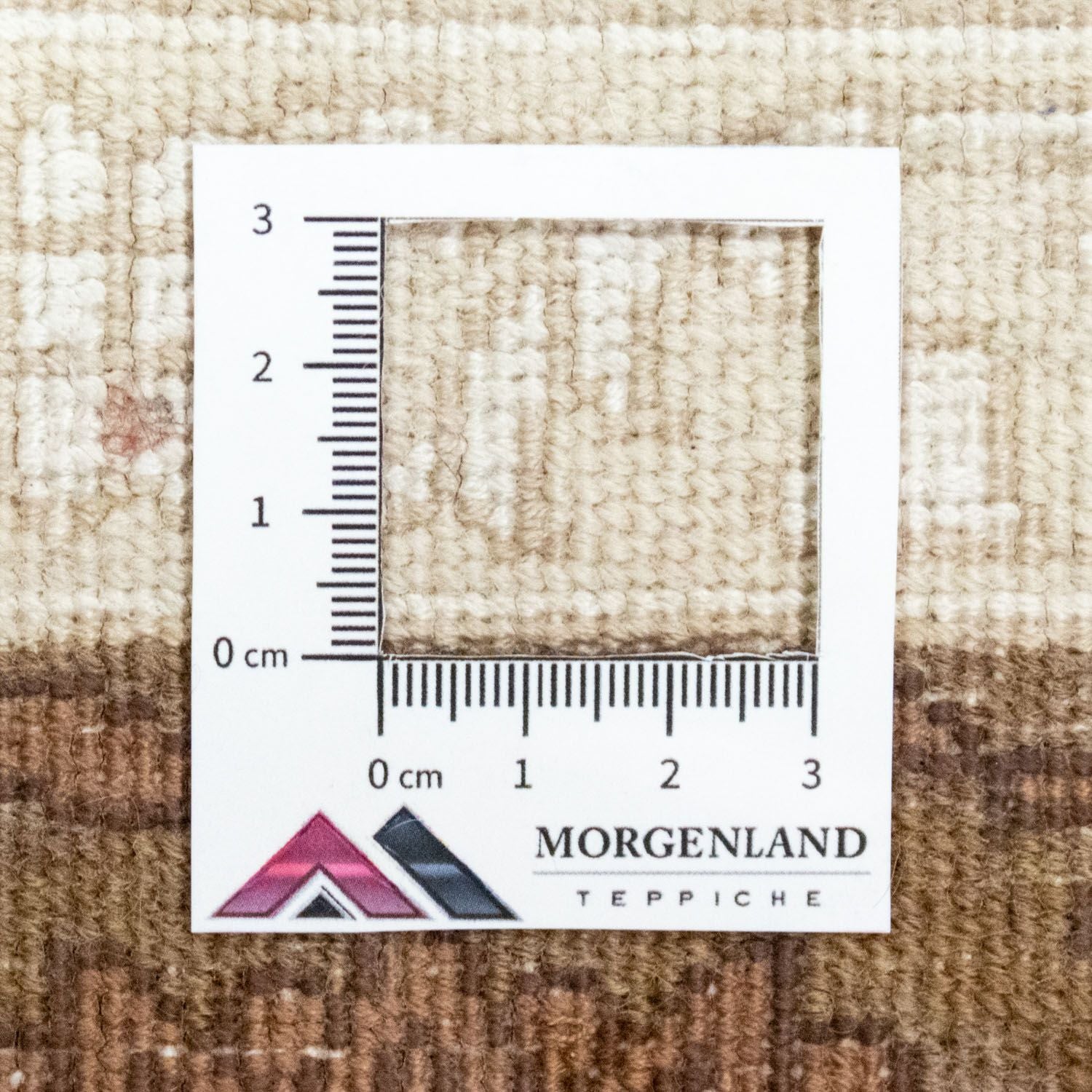 Designer tæppe - 240 x 173 cm - beige