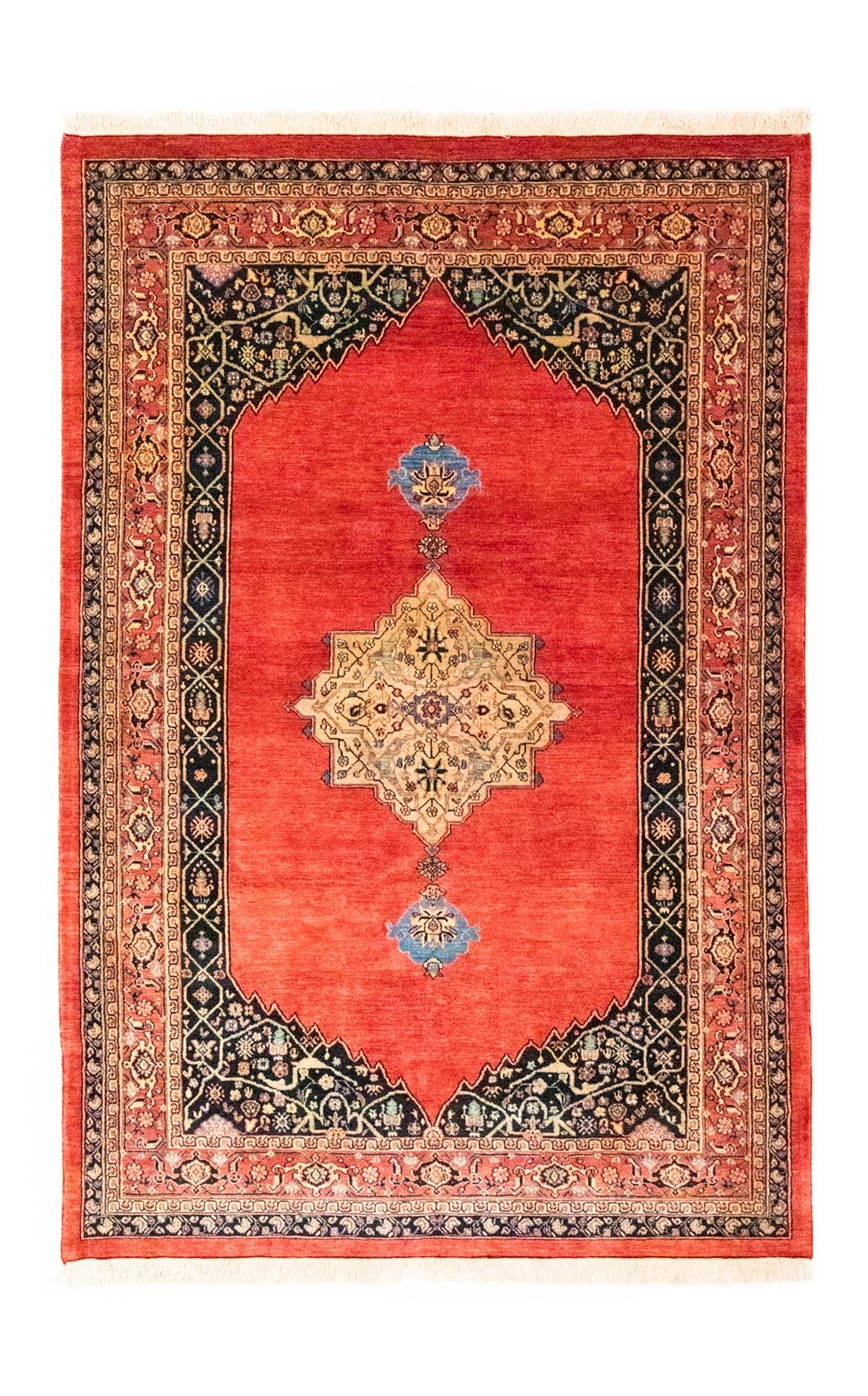 Persisk tæppe - Nomadisk - 242 x 162 cm - rød