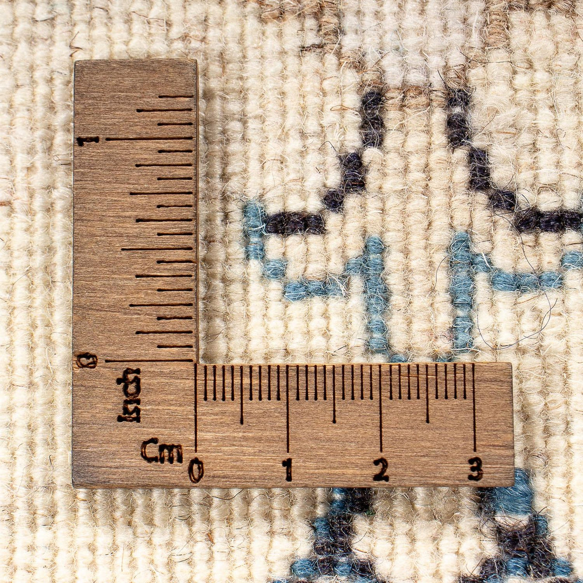 Persisk tæppe - Nain - 81 x 58 cm - beige