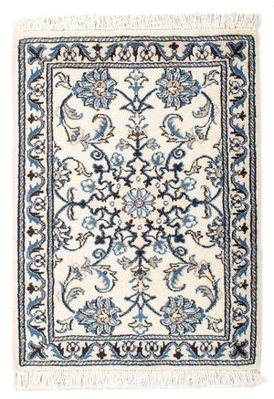 Persisk tæppe - Nain - 81 x 57 cm - beige