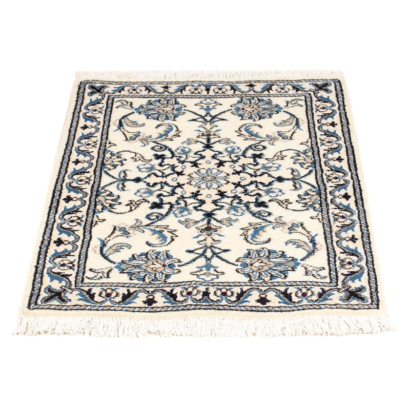 Persisk tæppe - Nain - 81 x 57 cm - beige
