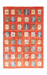 Persisk tæppe - Nomadisk - 244 x 158 cm - orange