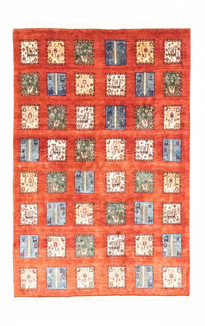 Persisk tæppe - Nomadisk - 244 x 158 cm - orange