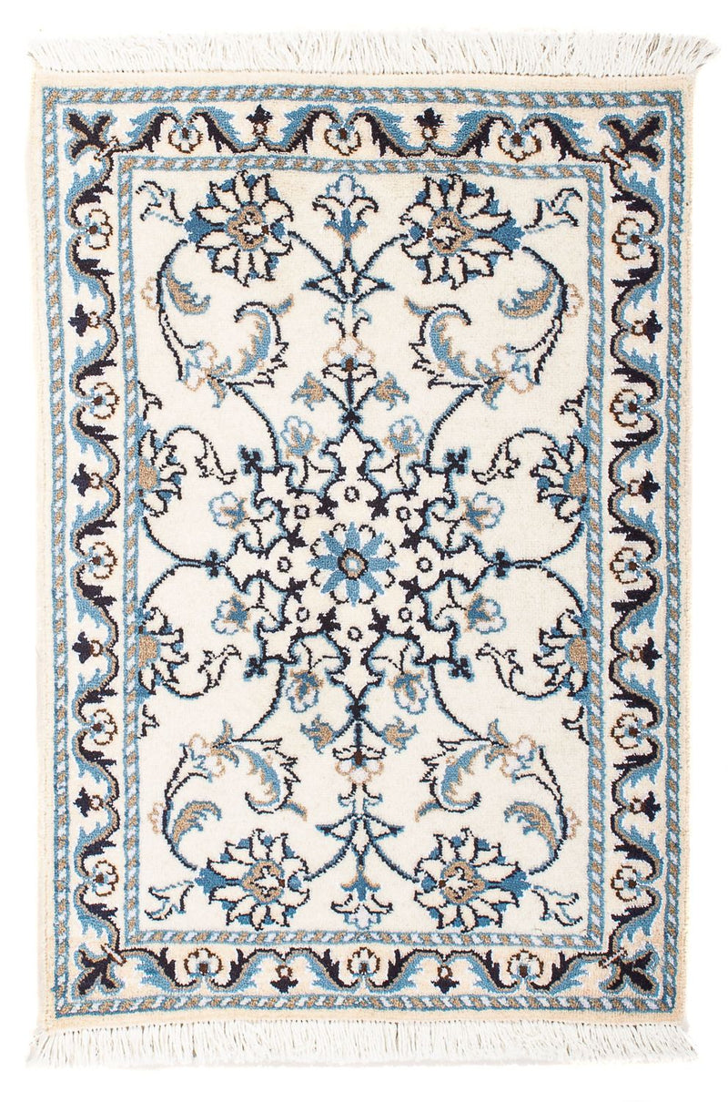 Persisk tæppe - Nain - 84 x 57 cm - beige