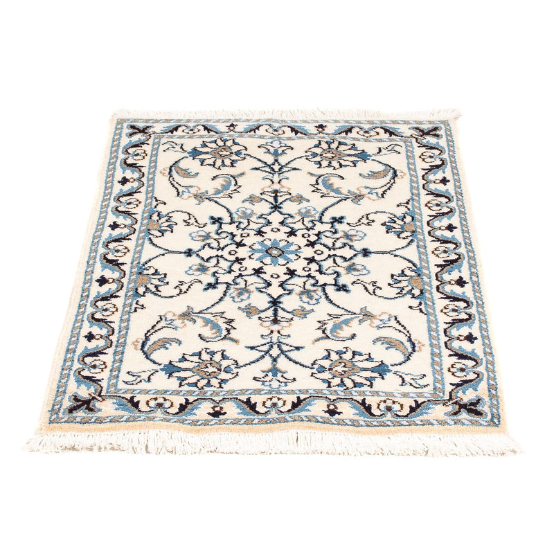 Persisk tæppe - Nain - 84 x 57 cm - beige