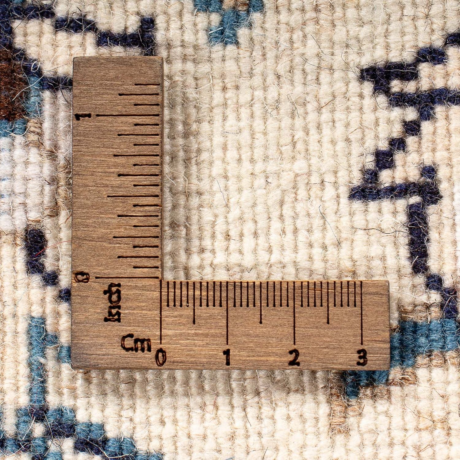 Persisk tæppe - Nain - 84 x 57 cm - beige