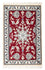 Persisk tæppe - Nain - 89 x 56 cm - mørkerød