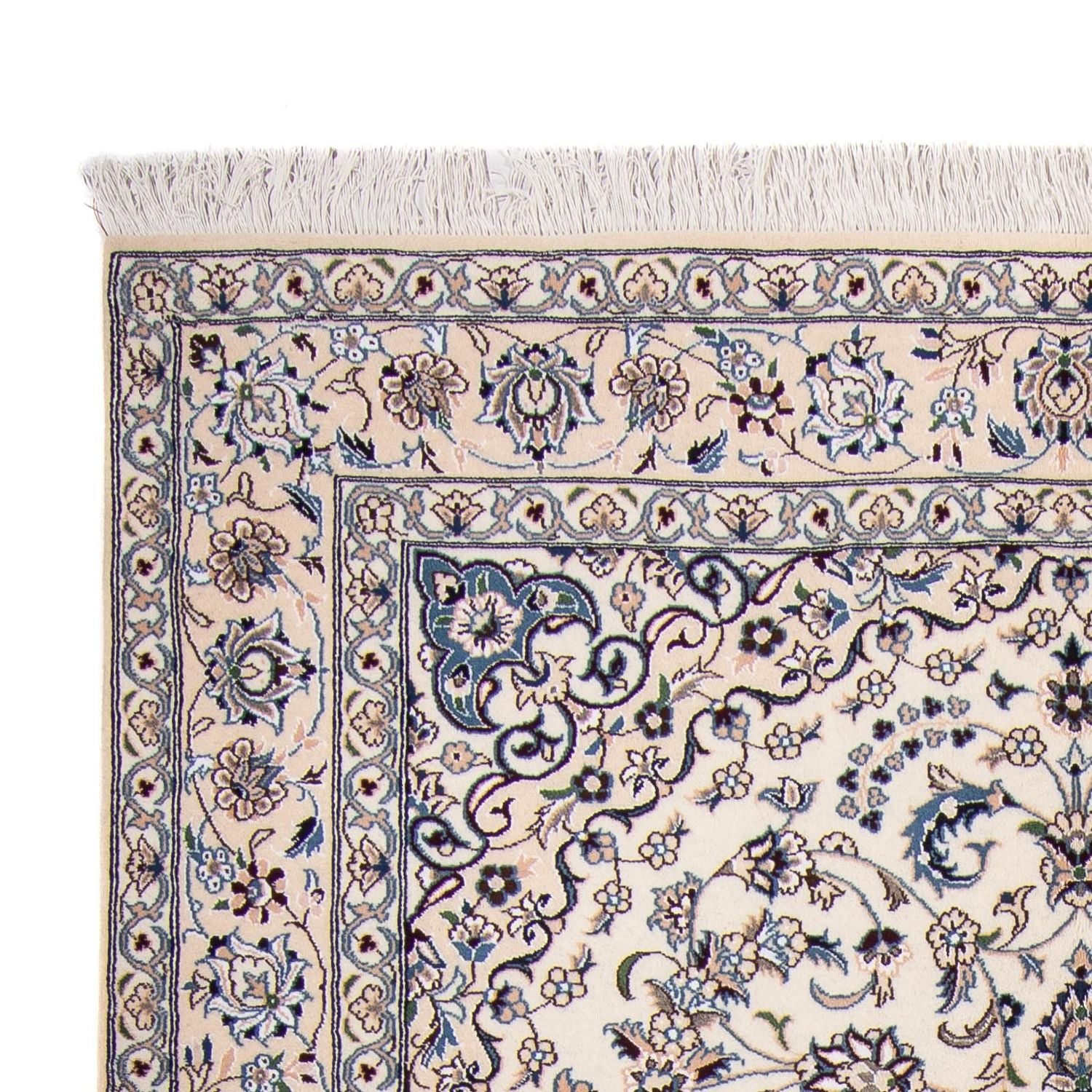 Persisk tæppe - Nain - Royal - 248 x 155 cm - beige