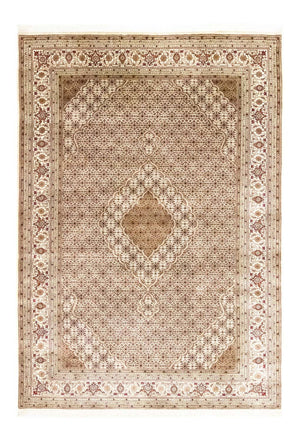 Persisk tæppe - Tabriz - 296 x 205 cm - brun