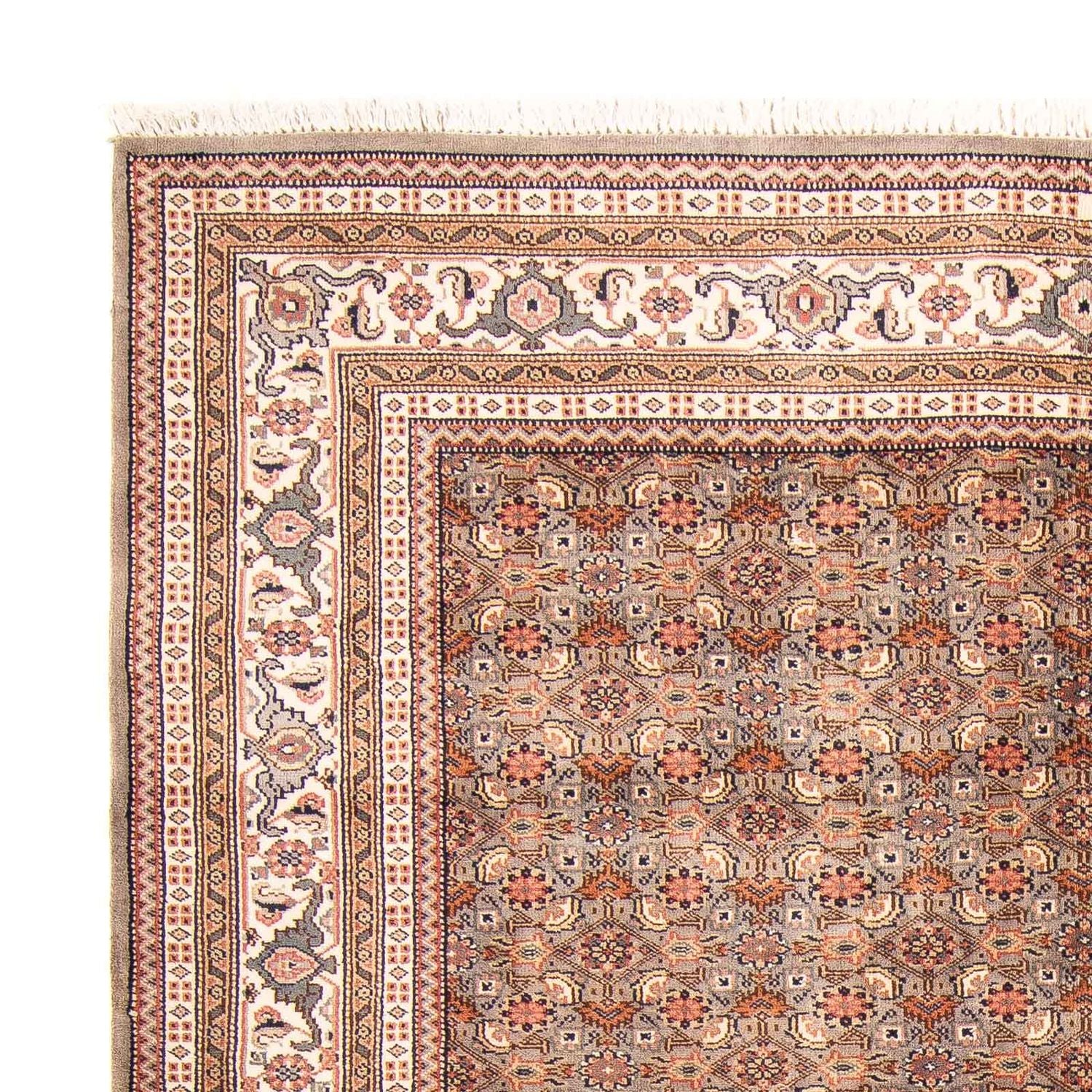 Orientalsk tæppe - Bijar - Indus - 233 x 181 cm - flerfarvet