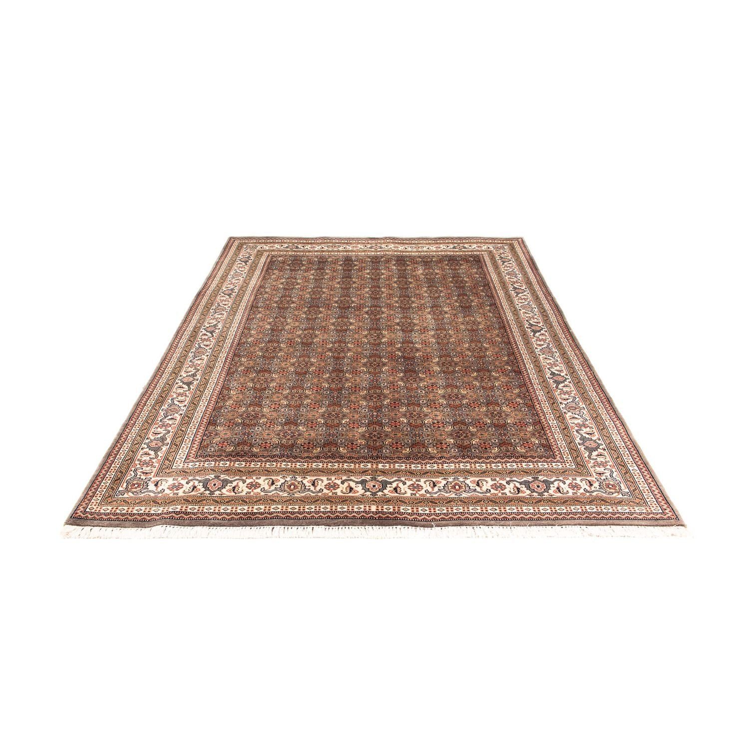 Orientalsk tæppe - Bijar - Indus - 233 x 181 cm - flerfarvet