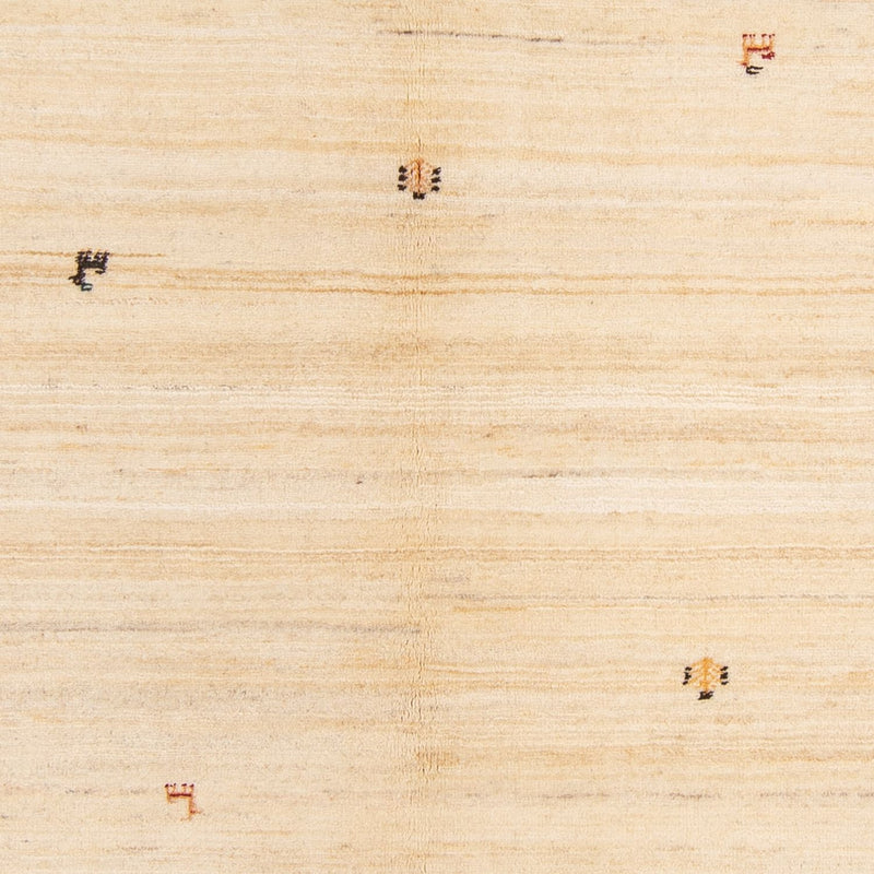 Gabbeh Tæppe - Loribaft Persisk - 236 x 165 cm - beige