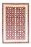 Designer tæppe - 298 x 200 cm - rød