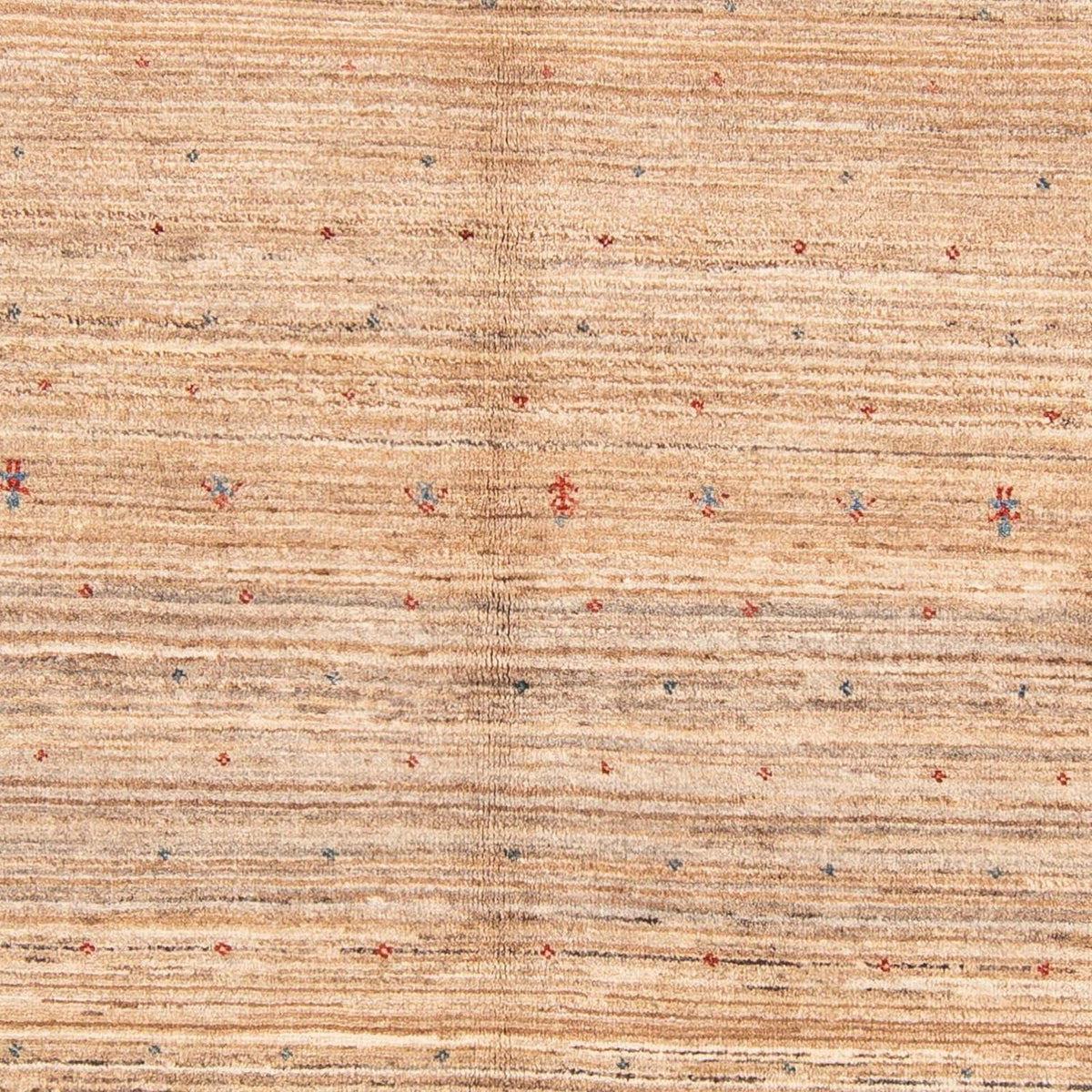 Gabbeh Tæppe - Loribaft Persisk - 245 x 157 cm - beige