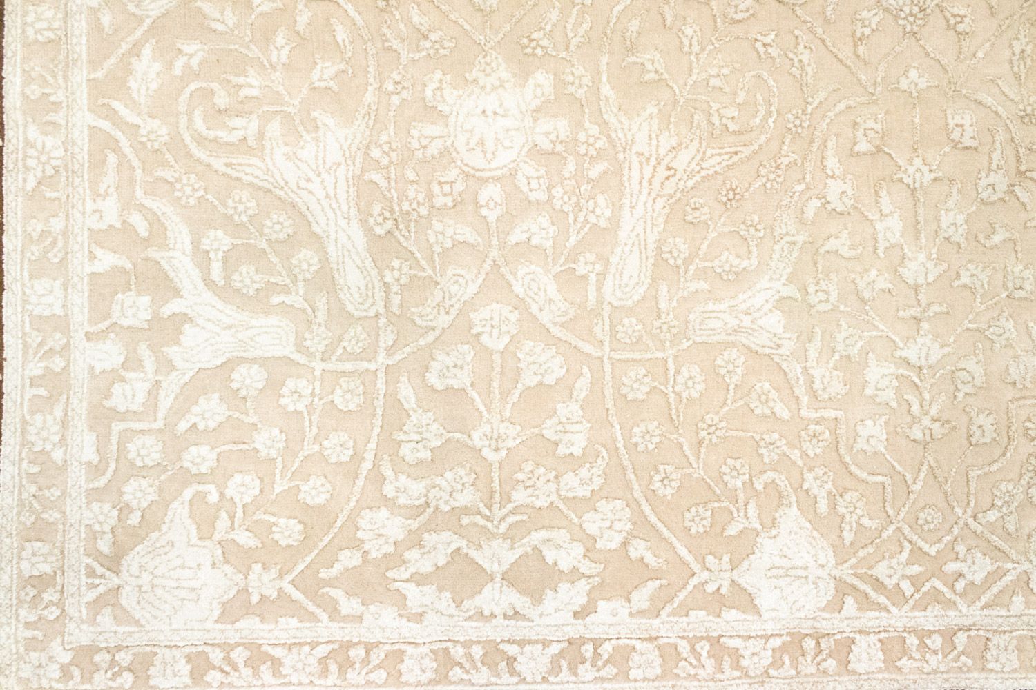 Designer tæppe - 283 x 199 cm - beige