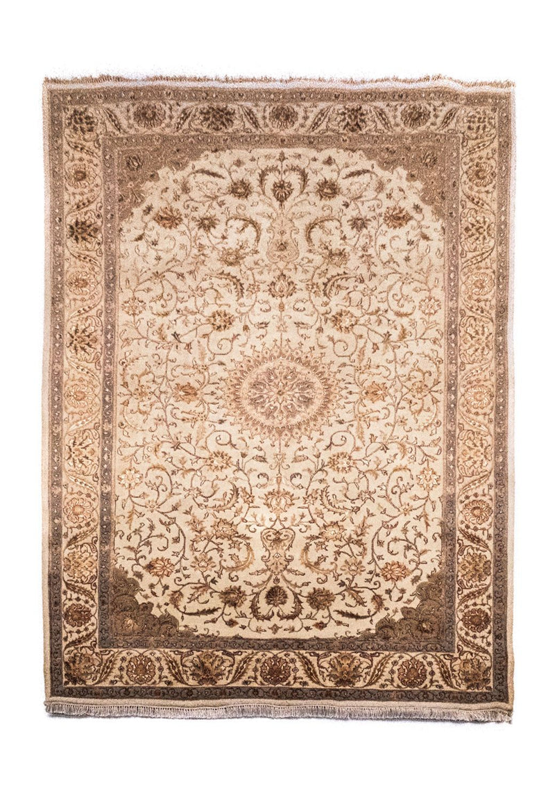 Persisk tæppe - Keshan - 306 x 198 cm - beige