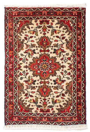 Persisk tæppe - Nomadisk - 77 x 57 cm - beige