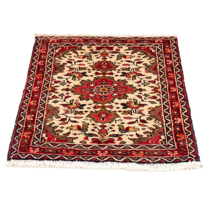 Persisk tæppe - Nomadisk - 77 x 57 cm - beige
