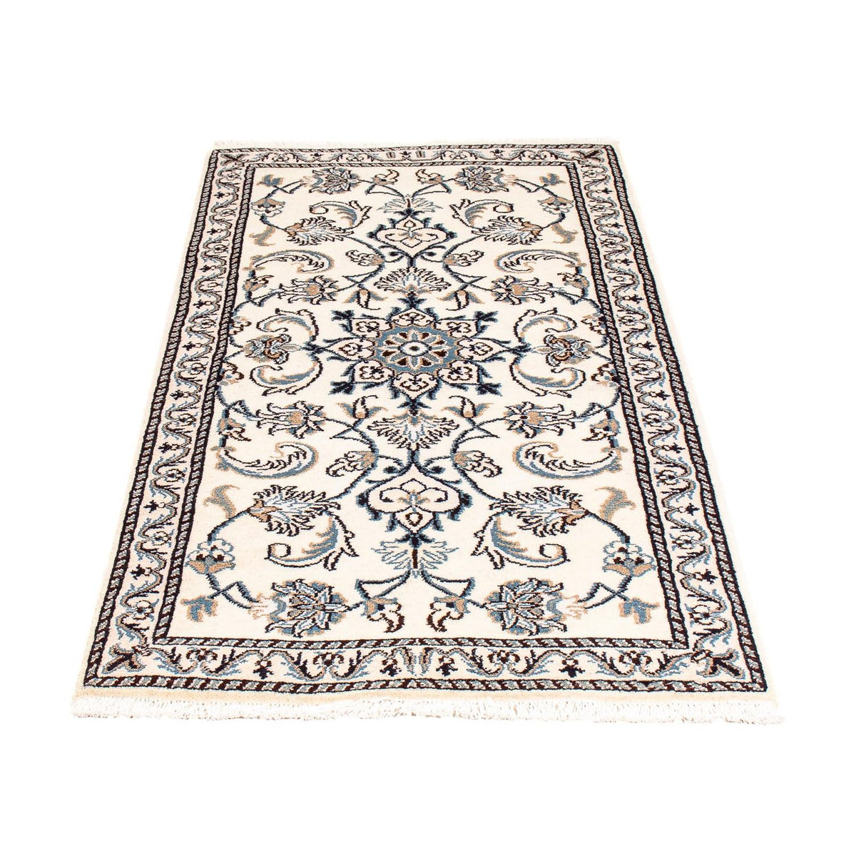 Persisk tæppe - Nain - 141 x 69 cm - beige