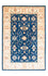 Ziegler Carpet - 253 x 178 cm - blå