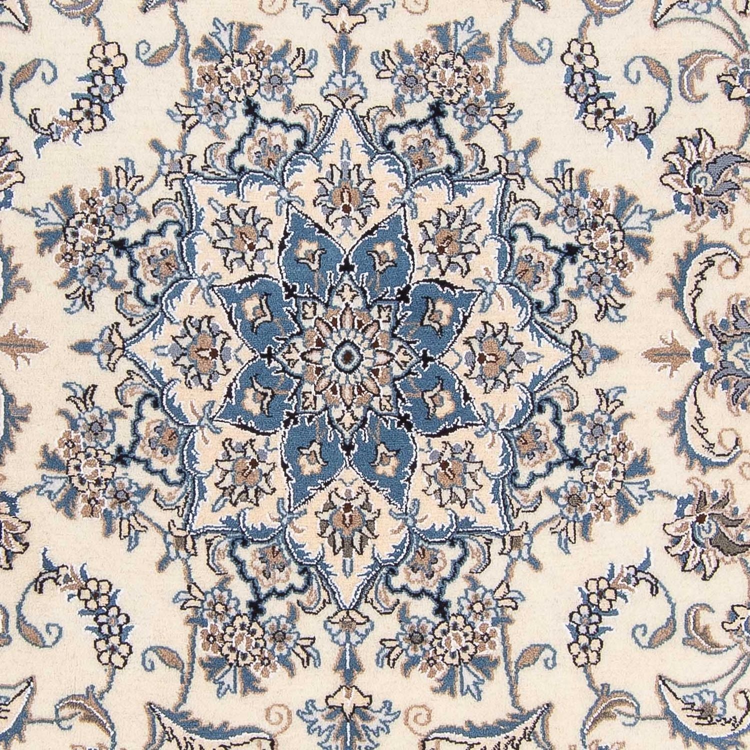 Persisk tæppe - Nain - 297 x 200 cm - beige