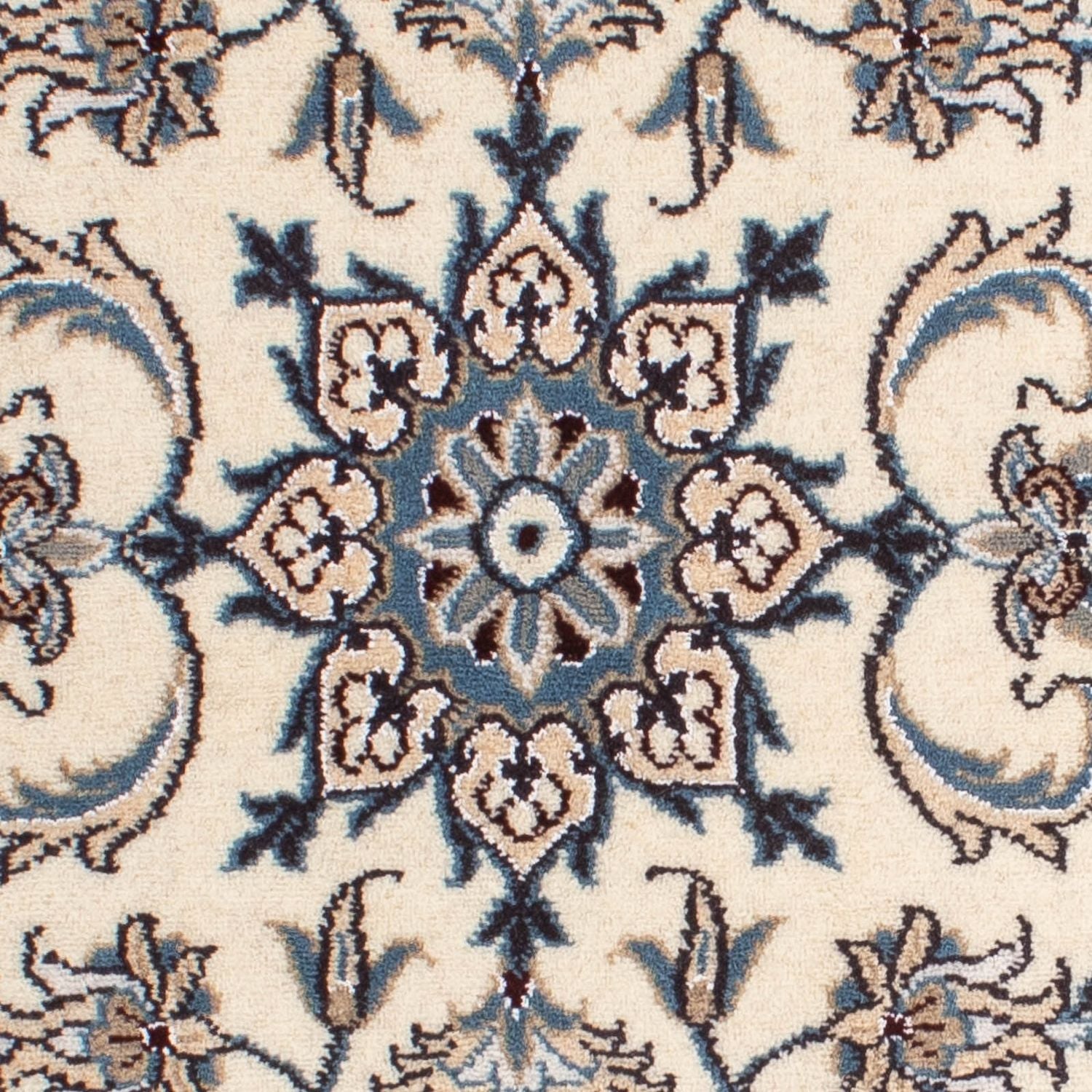 Persisk tæppe - Nain - 140 x 68 cm - beige