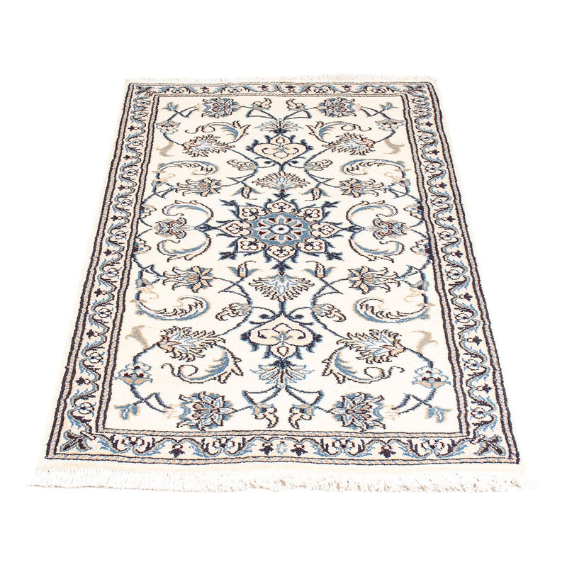 Persisk tæppe - Nain - 140 x 68 cm - beige
