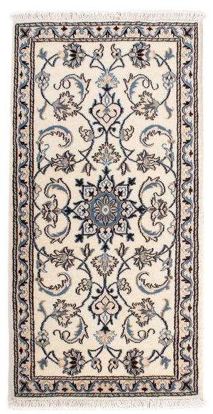 Persisk tæppe - Nain - 139 x 70 cm - beige