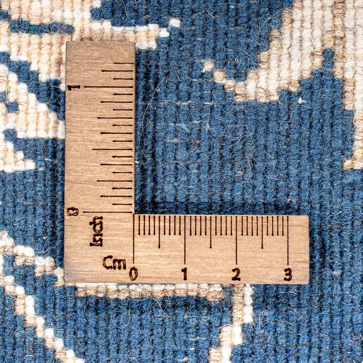 Persisk tæppe - Nain - 135 x 67 cm - mørkeblå