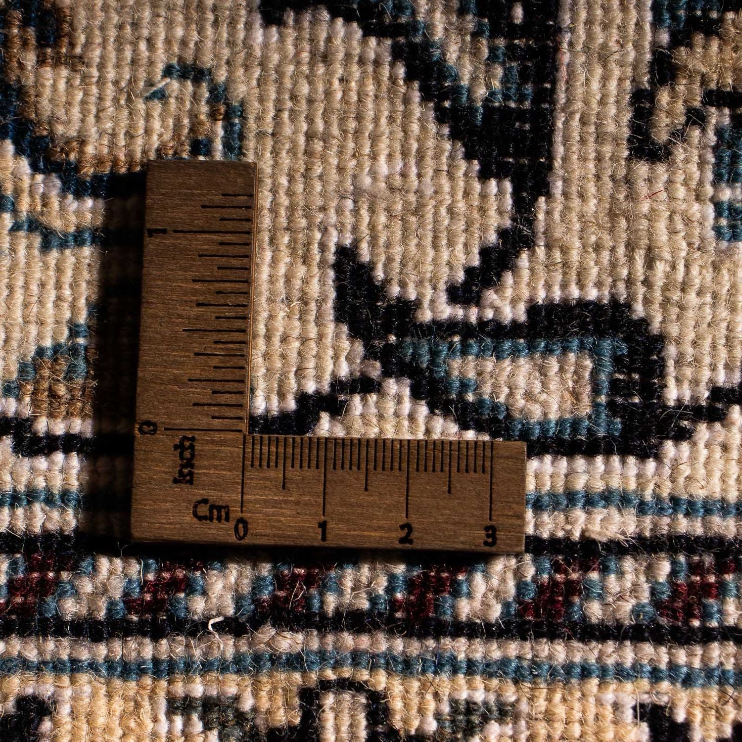 Persisk tæppe - Nain firkantet  - 200 x 195 cm - beige