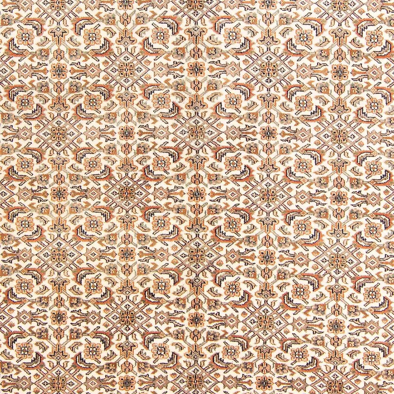 Orientalsk tæppe - Bijar - Indus - 235 x 173 cm - beige