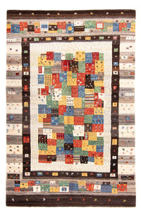 Gabbeh Tæppe - Loribaft Persisk - 249 x 162 cm - flerfarvet